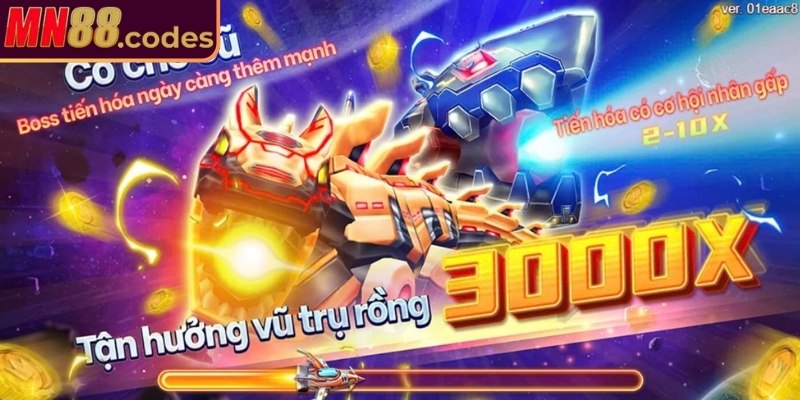 Bắt Cá Vũ Trụ MN88 đa dạng boss hấp dẫn 