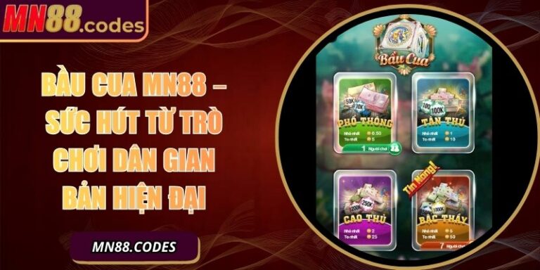 Bầu Cua MN88 – Sức Hút Từ Trò Chơi Dân Gian Bản Hiện Đại