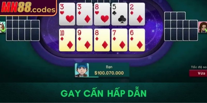 Vài điểm đặc trưng khi chơi mậu binh MN88