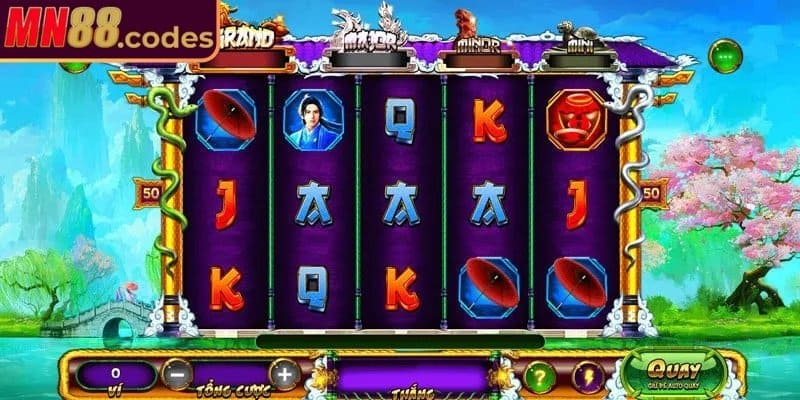 Chi tiết cấu trúc vòng quay cùng biểu tượng thưởng 